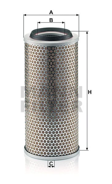 Vzduchový filter MANN FILTER C 17 225/3
