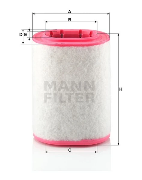 Vzduchový filter MANN FILTER C 18 161