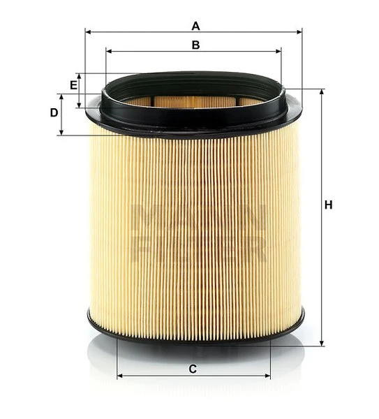 Vzduchový filter MANN FILTER C 1869