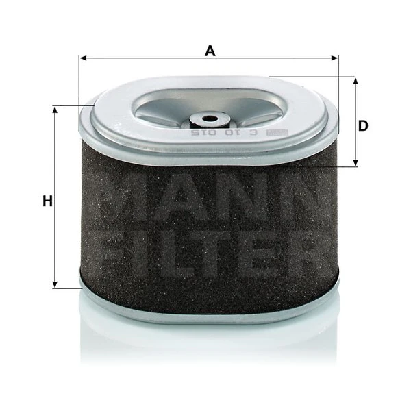 Vzduchový filter MANN FILTER C 10 015