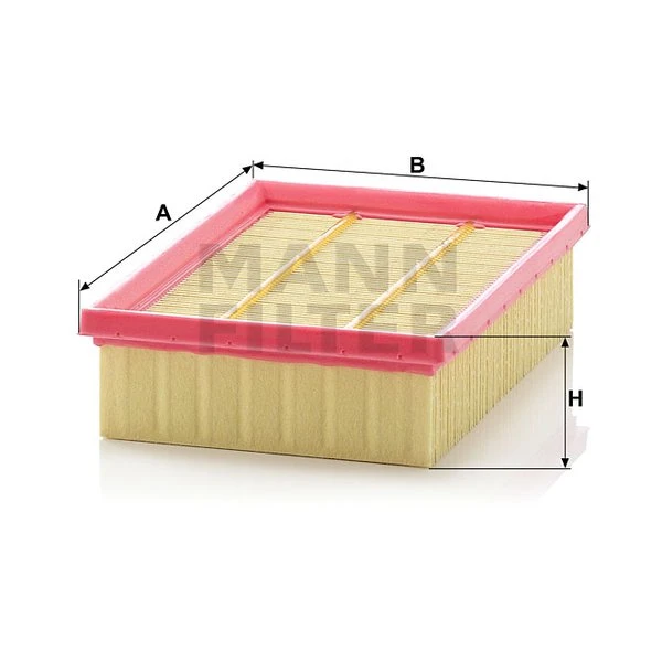 Vzduchový filter MANN FILTER C 2056