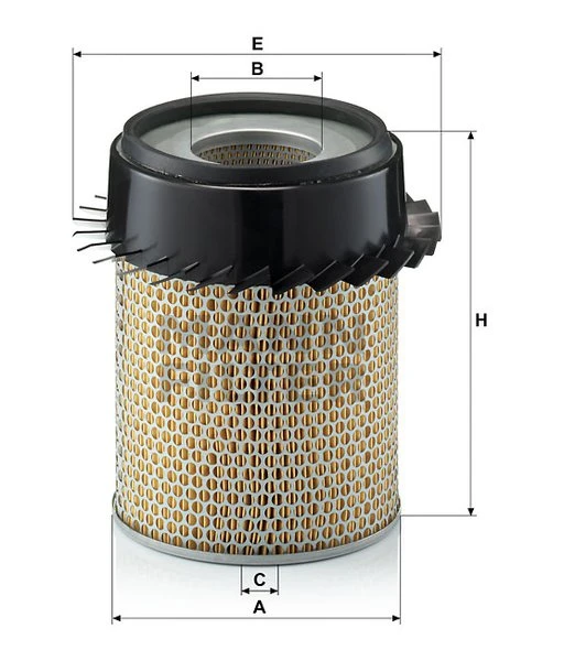 Vzduchový filter MANN FILTER C 21 317