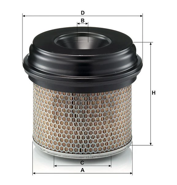 Vzduchový filter MANN FILTER C 21 338