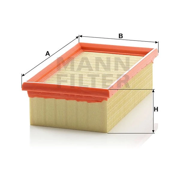 Vzduchový filter MANN FILTER C 2163