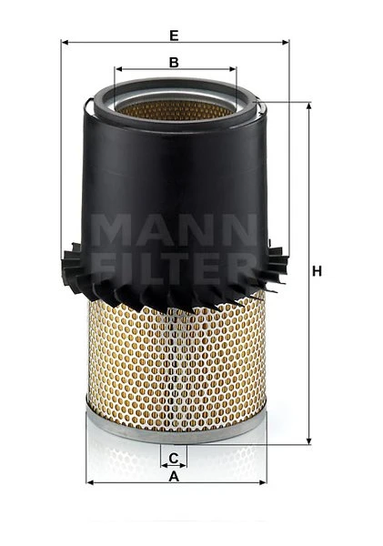 Vzduchový filter MANN FILTER C 22 337