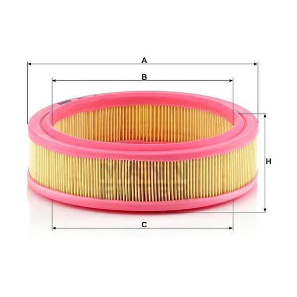Vzduchový filter MANN FILTER C 2233/1