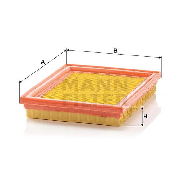 Vzduchový filter MANN FILTER C 2237