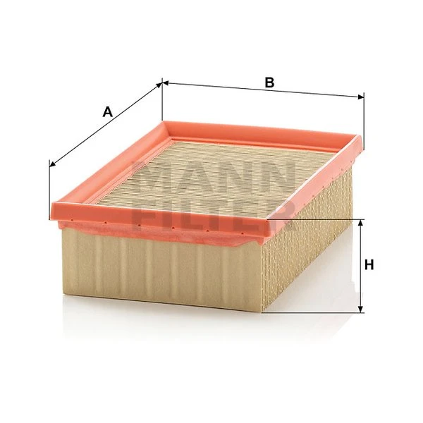 Vzduchový filter MANN FILTER C 2282