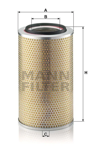 Vzduchový filter MANN FILTER C 23 440/3