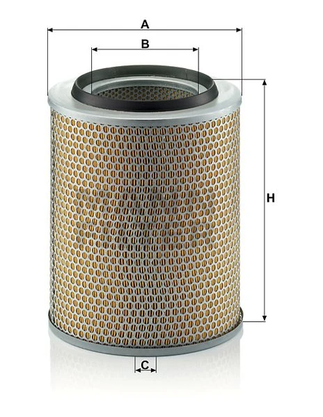 Vzduchový filter MANN FILTER C 24 393