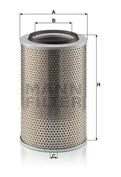 Vzduchový filter MANN FILTER C 24 508