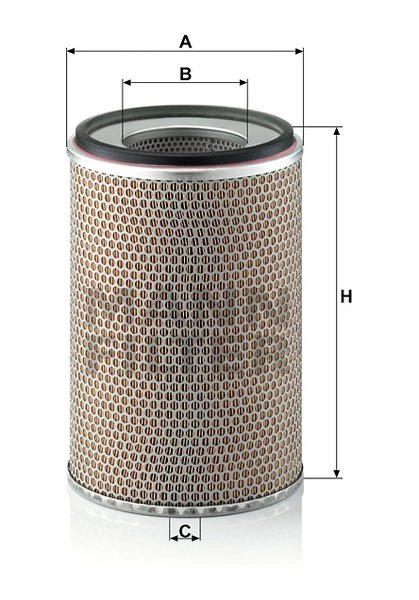 Vzduchový filter MANN FILTER C 24 719