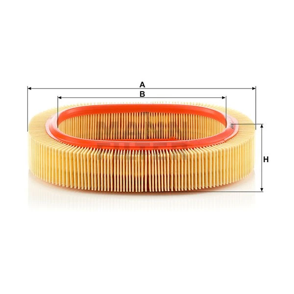 Vzduchový filter MANN FILTER C 2440