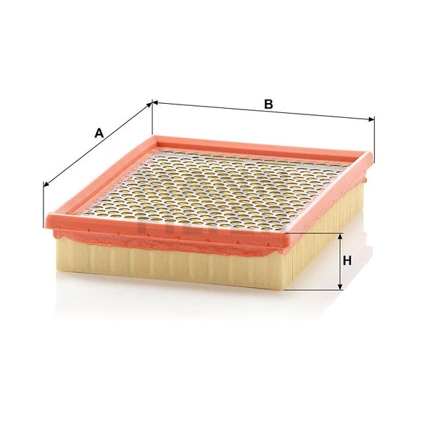 Vzduchový filter MANN FILTER C 2452