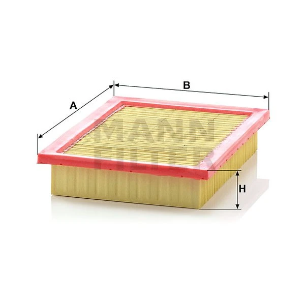 Vzduchový filter MANN FILTER C 2496