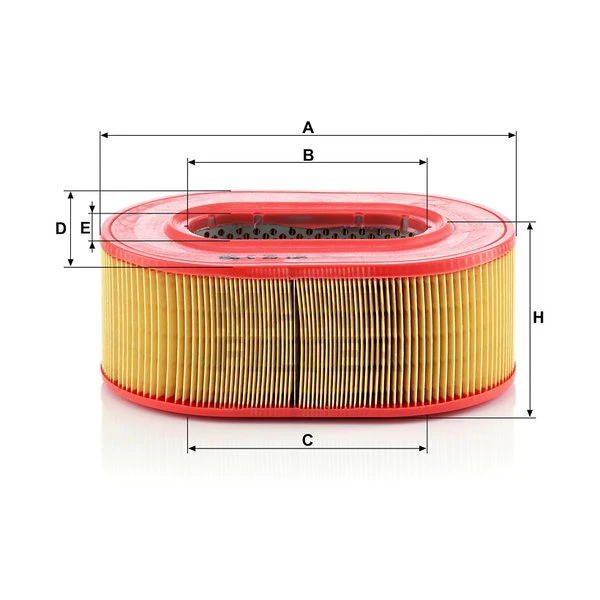 Vzduchový filter MANN FILTER C 25 124