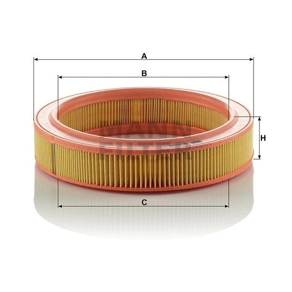 Vzduchový filter MANN FILTER C 2534