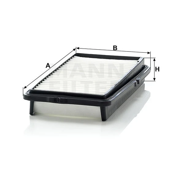 Vzduchový filter MANN FILTER C 2537/2