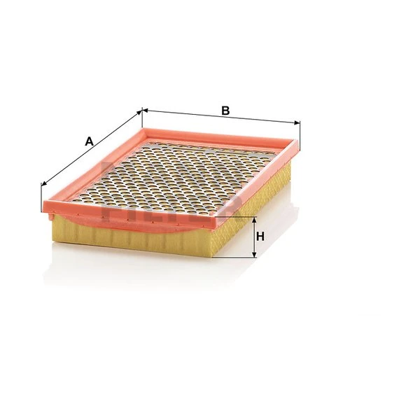 Vzduchový filter MANN FILTER C 2552/2