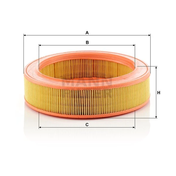 Vzduchový filter MANN FILTER C 2555/2