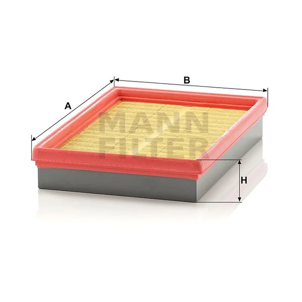 Vzduchový filter MANN FILTER C 2573
