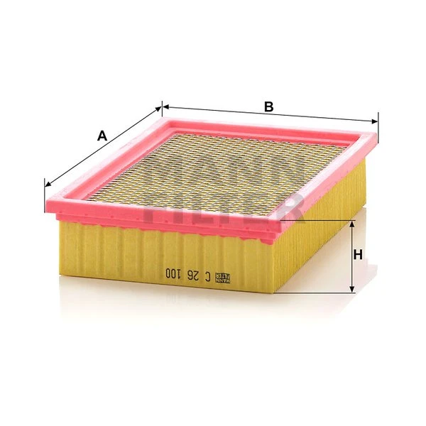 Vzduchový filter MANN FILTER C 26 100