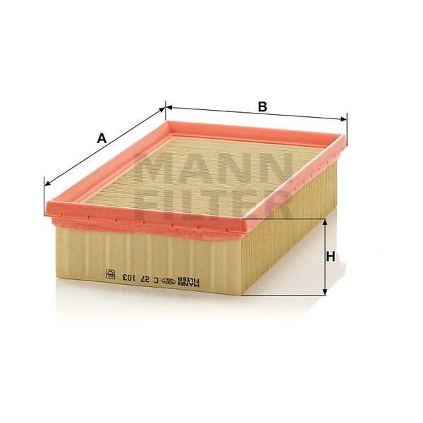 Vzduchový filter MANN FILTER C 27 103
