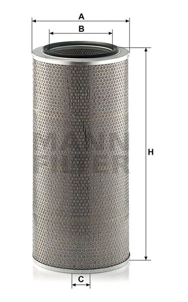 Vzduchový filter MANN FILTER C 27 1390