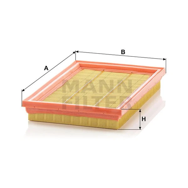 Vzduchový filter MANN FILTER C 2748
