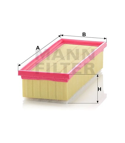 Vzduchový filter MANN FILTER C 2774/1
