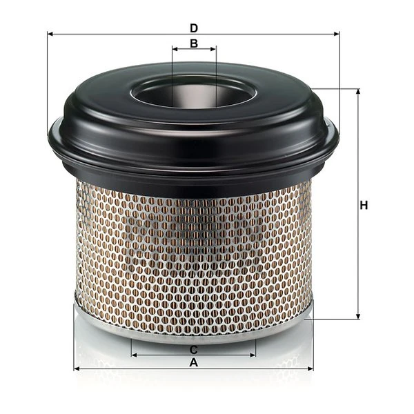 Vzduchový filter MANN FILTER C 28 715