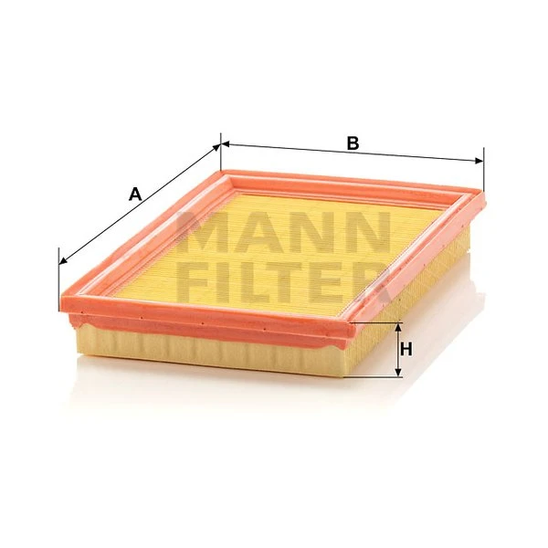 Vzduchový filter MANN FILTER C 2851