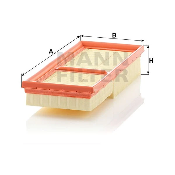 Vzduchový filter MANN FILTER C 2861-2