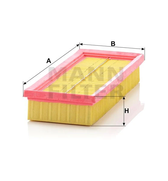 Vzduchový filter MANN FILTER C 2872