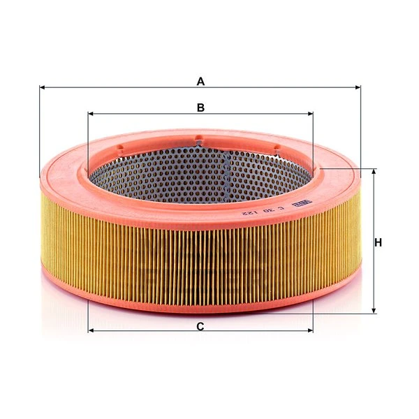 Vzduchový filter MANN FILTER C 30 122