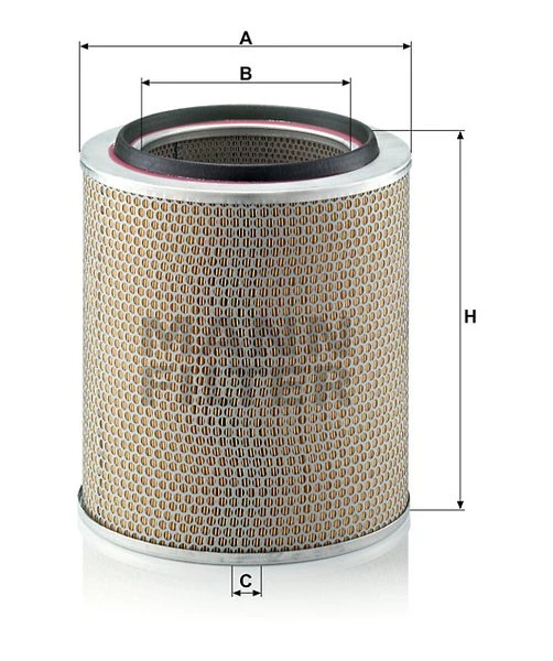 Vzduchový filter MANN FILTER C 30 630