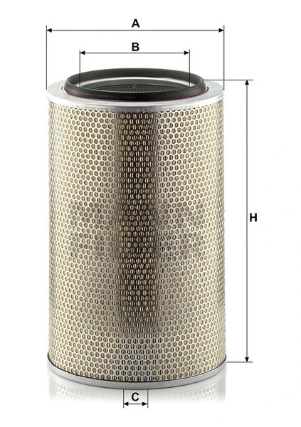 Vzduchový filter MANN FILTER C 30 850/3