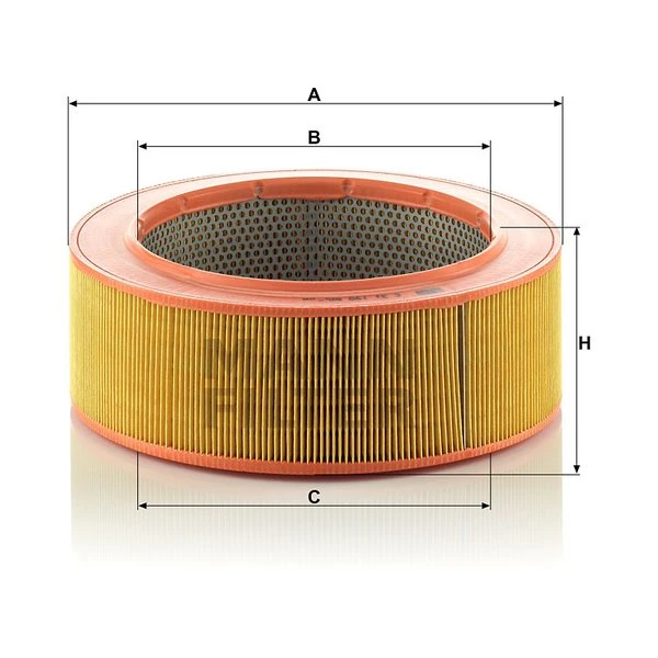 Vzduchový filter MANN FILTER C 31 190