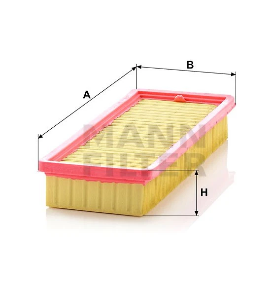 Vzduchový filter MANN FILTER C 3166