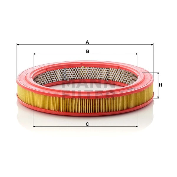 Vzduchový filter MANN FILTER C 3260