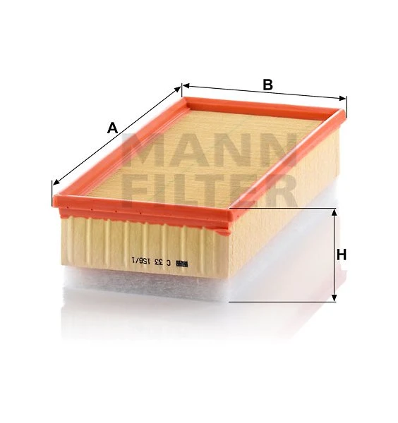 Vzduchový filter MANN FILTER C 33 156/1