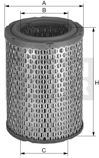 Vzduchový filter MANN FILTER C 1369