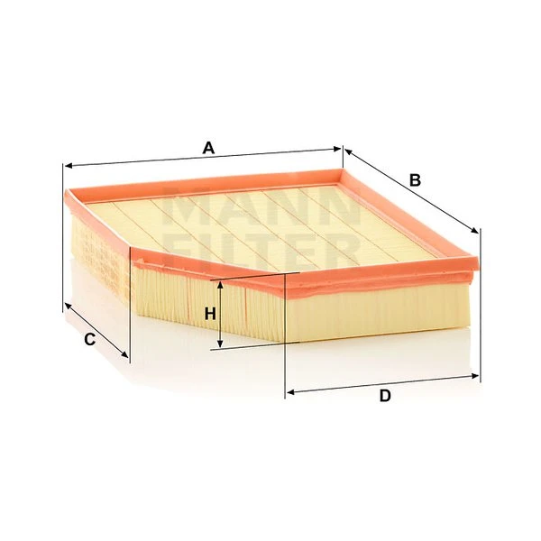 Vzduchový filter MANN FILTER C 30 196