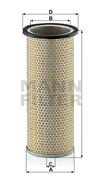 Poistný filter MANN FILTER C 17 149