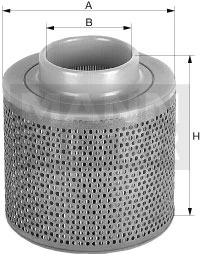 Vzduchový filter MANN FILTER C 1368