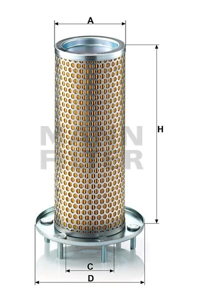 Poistný filter MANN FILTER C 1371