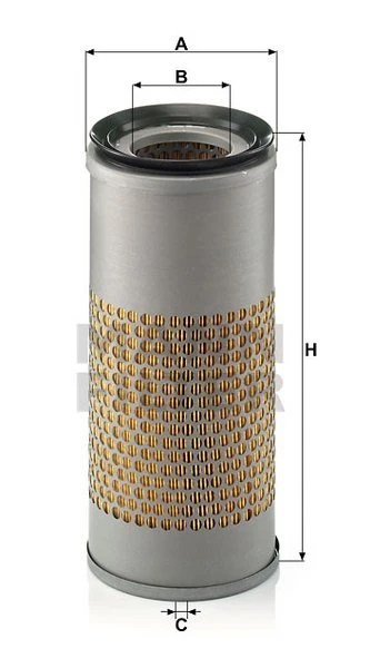 Vzduchový filter MANN FILTER C 14 160 x