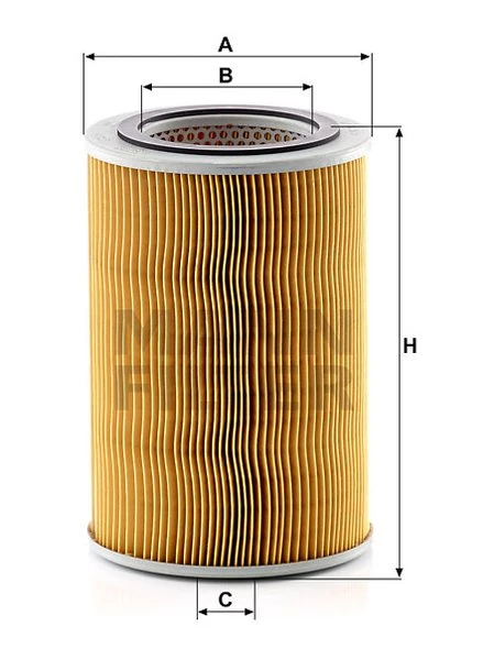 Vzduchový filter MANN FILTER C 15 124/1