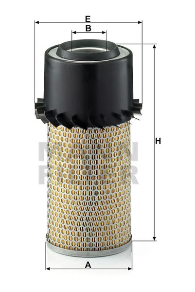Vzduchový filter MANN FILTER C 15 165/6