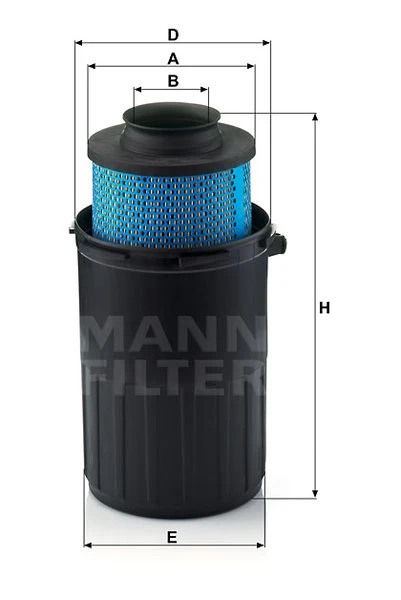 Vzduchový filter MANN FILTER C 15 200